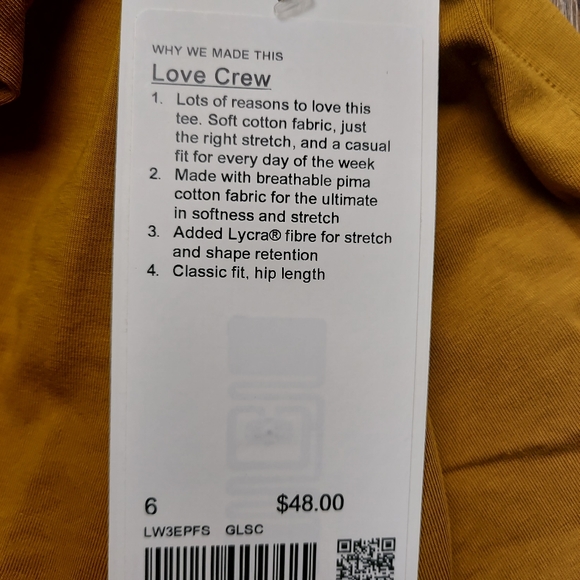 Lululemon Love Crew - Picture 5 of 5